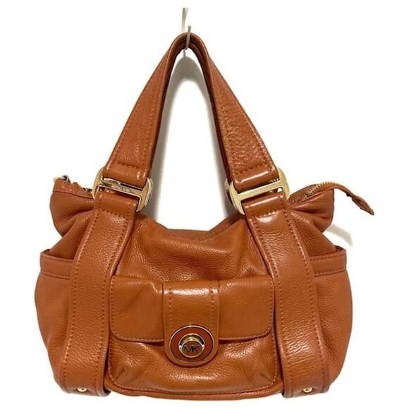 Euc Vintage Rare Michael Kors Leather Handbag Purse m - Picture 1 of 14